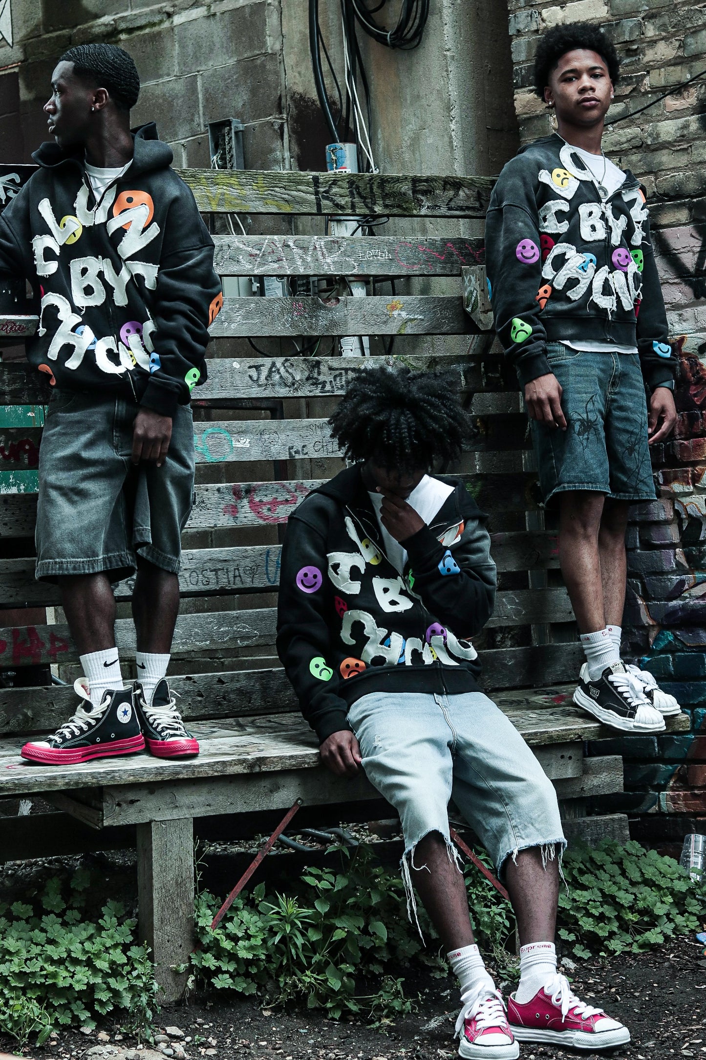 Mixed signals hoodie